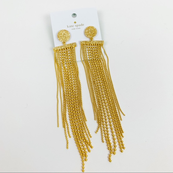 Kate Spade Glimmer Shimmer Statement Earrings - Picture 4 of 4